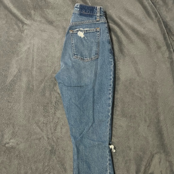 Abercrombie The Mom High Rise Curve Love size 24 R - Picture 2 of 3